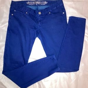 Used EXPRESS Jean Legging in Blue in Size 6